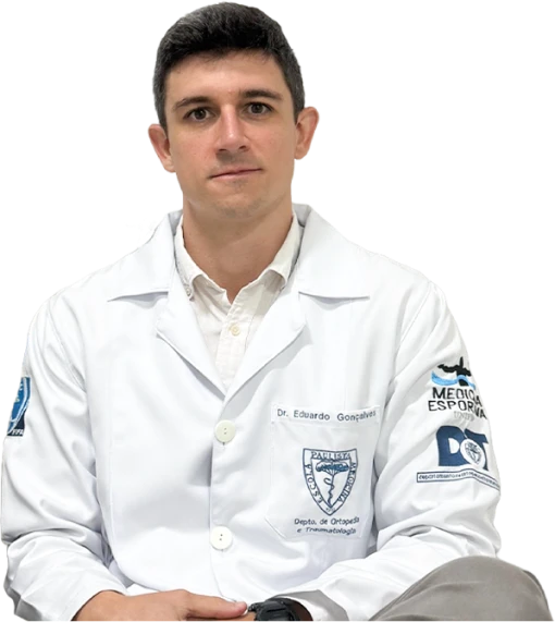 Dr. Eduardo Girardi Gonçalves, médico do esporte em Blumenau